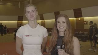 Backstage With Colbey Northcutt \u0026 Miesha Tate | ONE: EDGE OF GREATNESS Interview