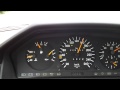 Mercedes 500e w124 0-200 km/h