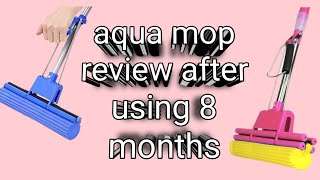 Aqua mop|magic mop| worth👍or not👎review after using 8months|Tamil