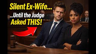 She Endured the Silence of Divorce… Until the Judge’s One Question Revealed It All.