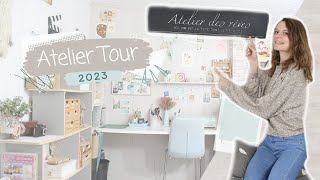 Art Studio Tour, la visite de mon atelier 🎨