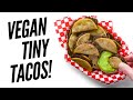 TINY TACOS like Jack in the Box but VEGAN! #Shorts