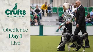 Obedience Day 1 LIVE | Inter-Regional Rally Competition | Crufts 2024