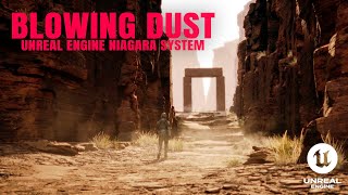 How To Make Blowing Dust - Niagara Particle UNREAL ENGINE 5.4