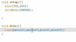 Processing: Interactivity part 2