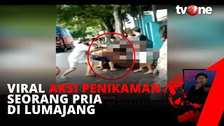 Viral Aksi Penikaman Seorang Pemuda di Rumah Kos di Lumajang | tvOne