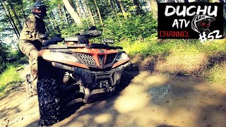 DuchuATV | Przeprawa ATV jak poradzi sobie CF Moto CForce 850 vs Yamaha Grizzly | Can AM Outlander