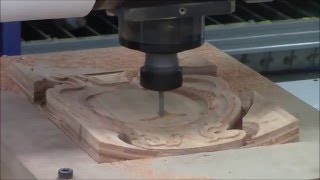 BACCI 6 AXIS MACHINING CENTRE - ARTIST.TGV - CARVING EXAMPLE