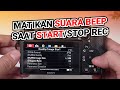 Cara Menonaktifkan Suara Beep Saat Record Kamera Sony A6400