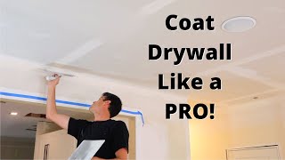 Drywall Mudding (first coat)
