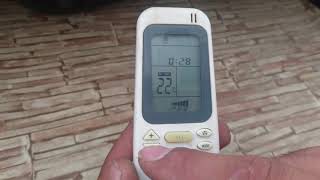 Vestel Air Conditioner Remote Usage Live Lecture