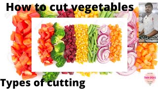 How to cut vegetables Tamil | types of vegetables cutting.