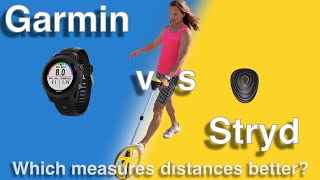 Stryd \u0026 Garmin accuracy test.