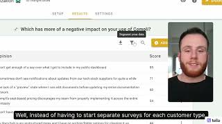 How to segment user needs in a stack ranking survey | OpinionX