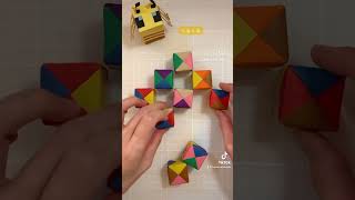 はちちゃんねると申します😊作り方👉はちちゃんねるにて公開中🌀#origami#おりがみ