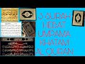 3 SURAH UMPAMA KHATAM AL QURAN