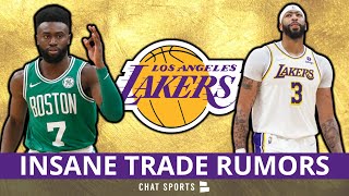 MEGA Lakers Trade Rumors: Anthony Davis To Celtics? Jaylen Brown & Marcus Smart To Lakers?