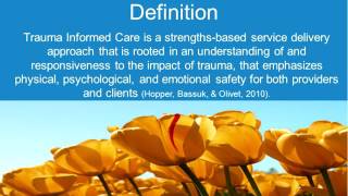 What it Takes to Become a Trauma informed Organization