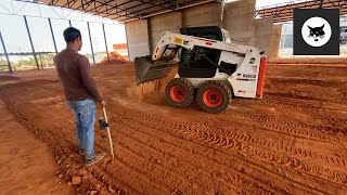 Nivelando Obra Com Bobcat