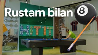 Google ofisida Rustam Zokirov bilan billiard o'ynadik