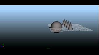 Maya animation with Python code [by 5711610013]
