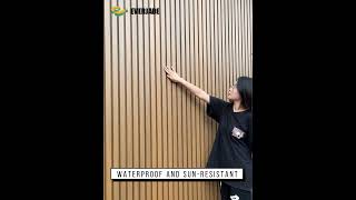 WPC Wall Panel Installation Video #everjade#wpc #wallpanel #wpcwallpanel