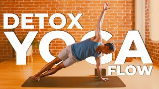 Detox Yoga Flow: 20 Min Power Yoga for Core Strength & Hip Release