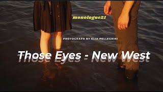 Lyrics - Vietsub || Those eyes -- New West