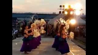 2012 花火 in 神楽  フラ＆タヒチアンダンス(1)