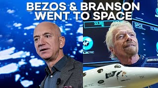 The Chronicle Of Two Historic Days:  The Space Travel Of Bezos and Branson!