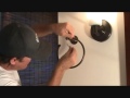 tightening a loose towel ring