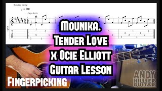 Mounika. - Tender Love x Ocie Elliott Guitar Tutorial Lesson