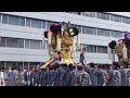 坂出大橋祭り2016 蓮尺太鼓台