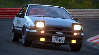 GT7 - Toyota AE86 TRUENO (Shuichi Shigeno Version) - Nürburgring - Gran Turismo 7 / グランツーリスモ7