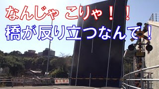 【高知スポット】橋がぱっくり割れる！手結港可動橋（ていこうかどうきょう）