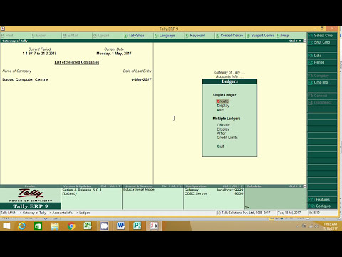 Journal Voucher Entry in Tally ERP 9 6 0 1 in Hindi Journal Voucher Entry in Tally ERP 9 6 0 1 in Hindi