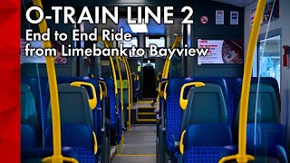 Onboard O-Train Line 2: Our First Impressions from Limebank to Bayview Station