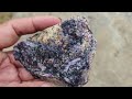 紫锂云母 raw lepidolite