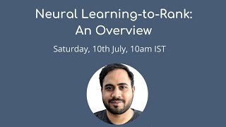 Neural Learning to Rank: An Overview