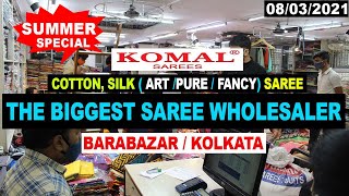 Biggest Saree (Cotton and Silk )  Wholesaler in Kolkata