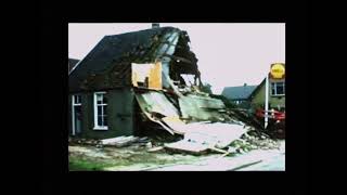 Afbreken  huis/gebouw Ansink-Rond  in 1972 aan de Schoolstraat in Bennekom