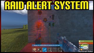 Easy Raid Alert System Tutorial- Rust Electrical