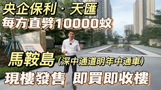 中山馬鞍島 | 央企保利天匯 | 每方直劈10000蚊 | 現樓發售 即買即收樓 | 坐船45分鐘返到香港 | 走深中通道20分鐘到深圳