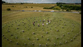 Woodhenge Zoom Out with Megalithomania Mysteries of England Tour Group 2022 !!!