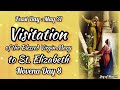 THE VISITATION OF THE BLESSED VIRGIN MARY TO ST. ELIZABETH Novena Day 8 || Feast Day : May 31