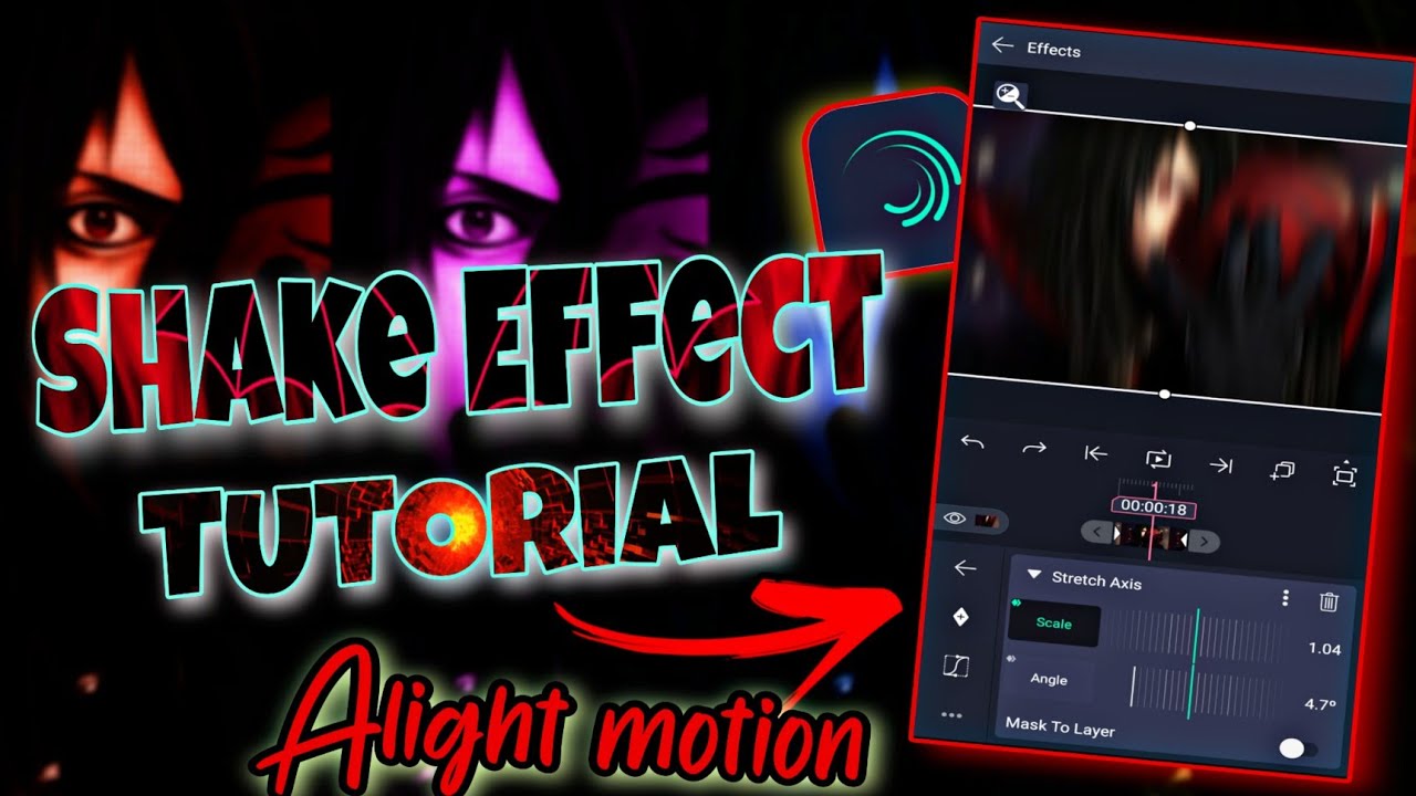 Shake Effect Tutorialёяшн Shake Effect In Alight Motionёятл Alight Motion
