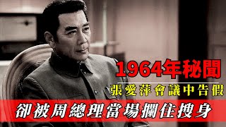 1964年秘聞，張愛萍絕密會議中告假，卻被周總理當場攔住搜身！