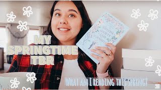 MY SPRINGTIME TBR | Best books to read in springtime! What am I reading this spring | Kayla Victoria