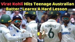 Virat Kohli vs Sam Konstas Fight: Indian Legend Fined By ICC For Bumping Into Debutant Australian