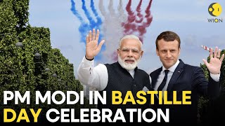PM Modi in France Live: PM Narendra Modi Bastille Day Parade | France LIVE | Macron LIVE | WION LIVE